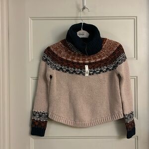 Madewell Multicolor Turtleneck Sweater